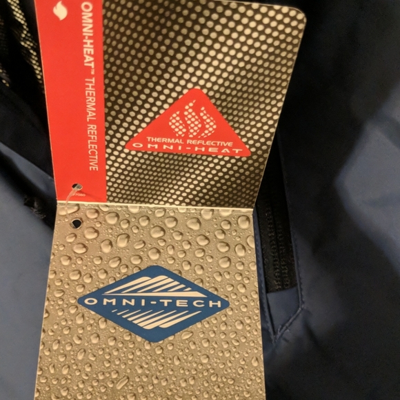 Columbia Tipton peak insulated hooded jacket large - Picture 5 of 6